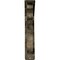 Ekena Millwork Avery Wrought Iron Bracket, (Triple center brace), Antiqued Pale Gold 2"W x 7 1/2"D x 10"H BKTM02X07X10TAVAPG - alternate 4